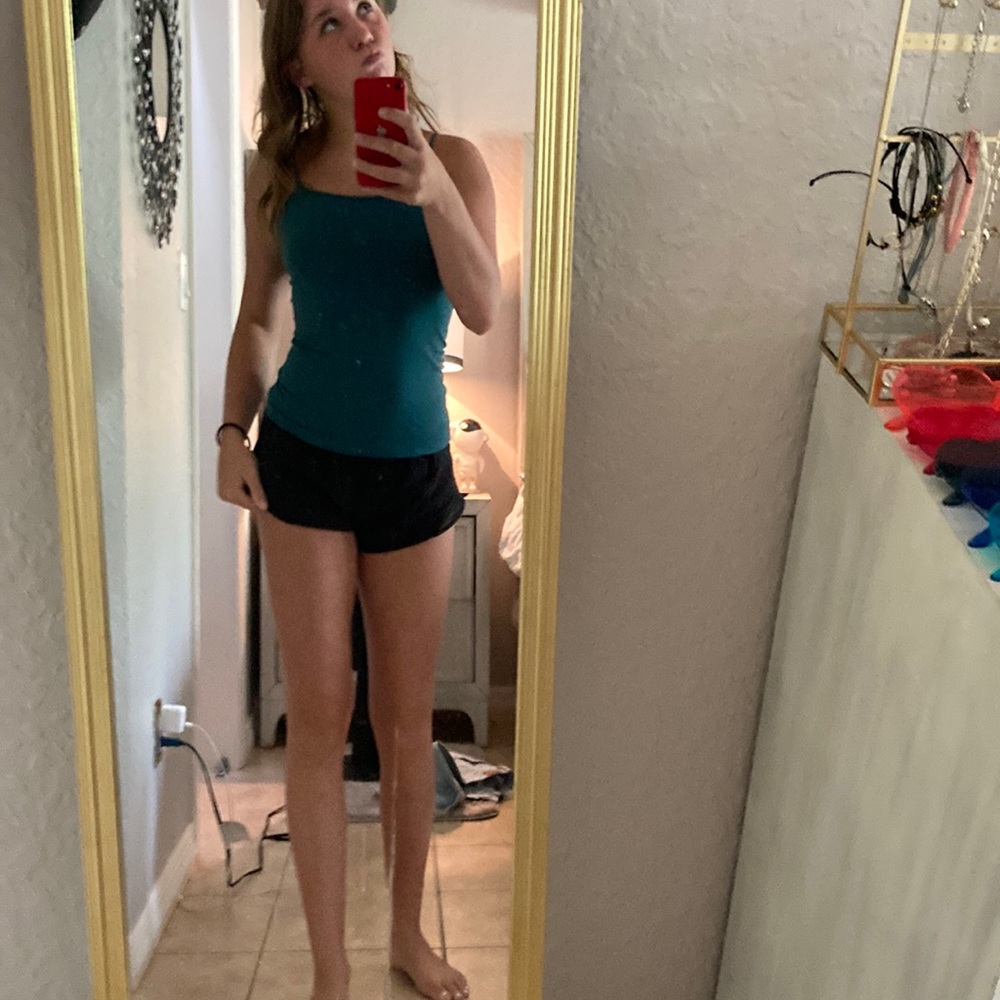 Blue/green tank top